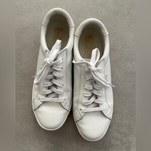 Keds Women's Classic White Lace-Up Sneakers